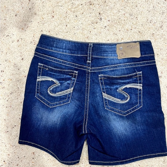 Silver‎ suki mid short jean shorts 29 - Picture 2 of 5